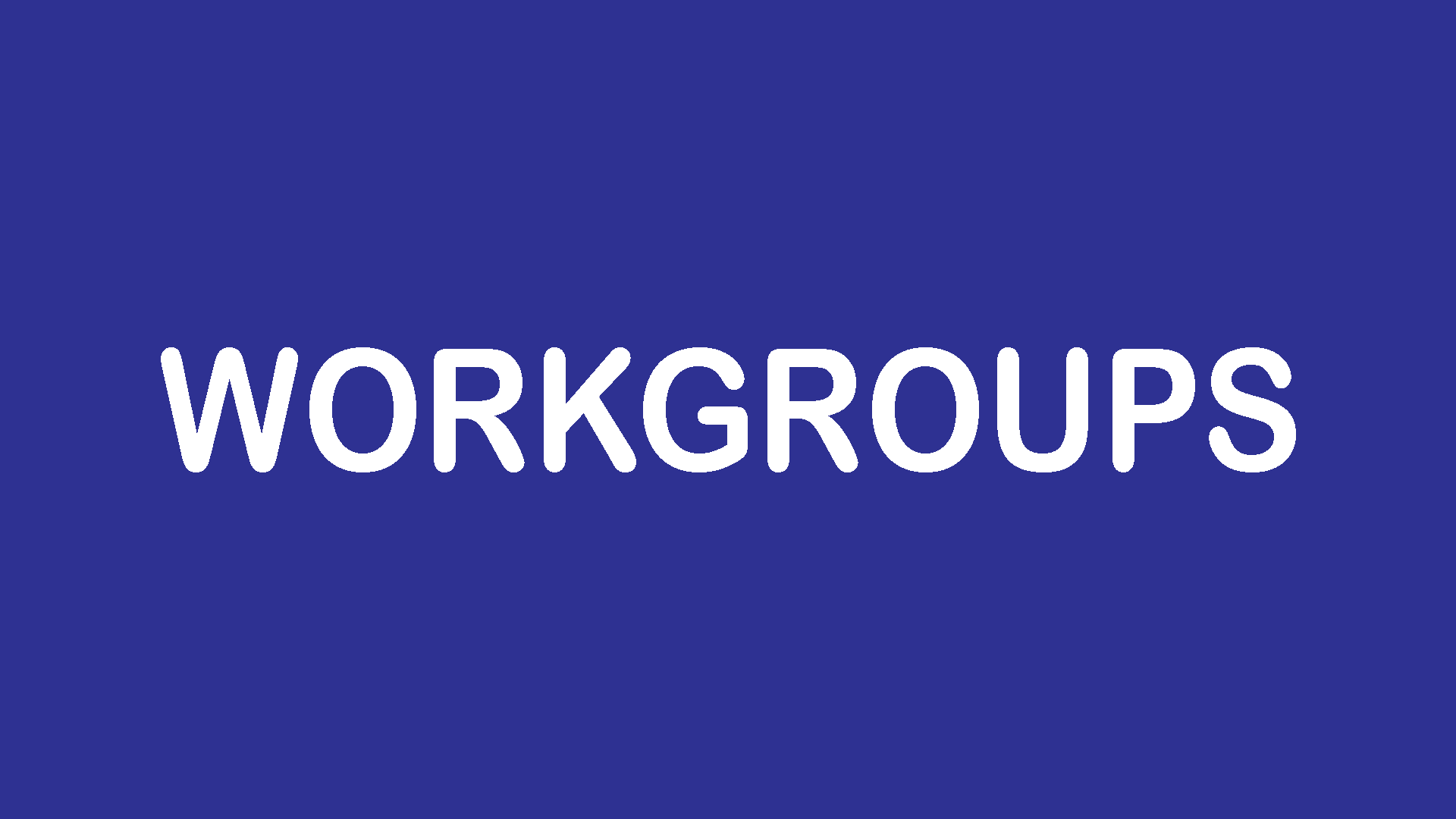 Workgroups