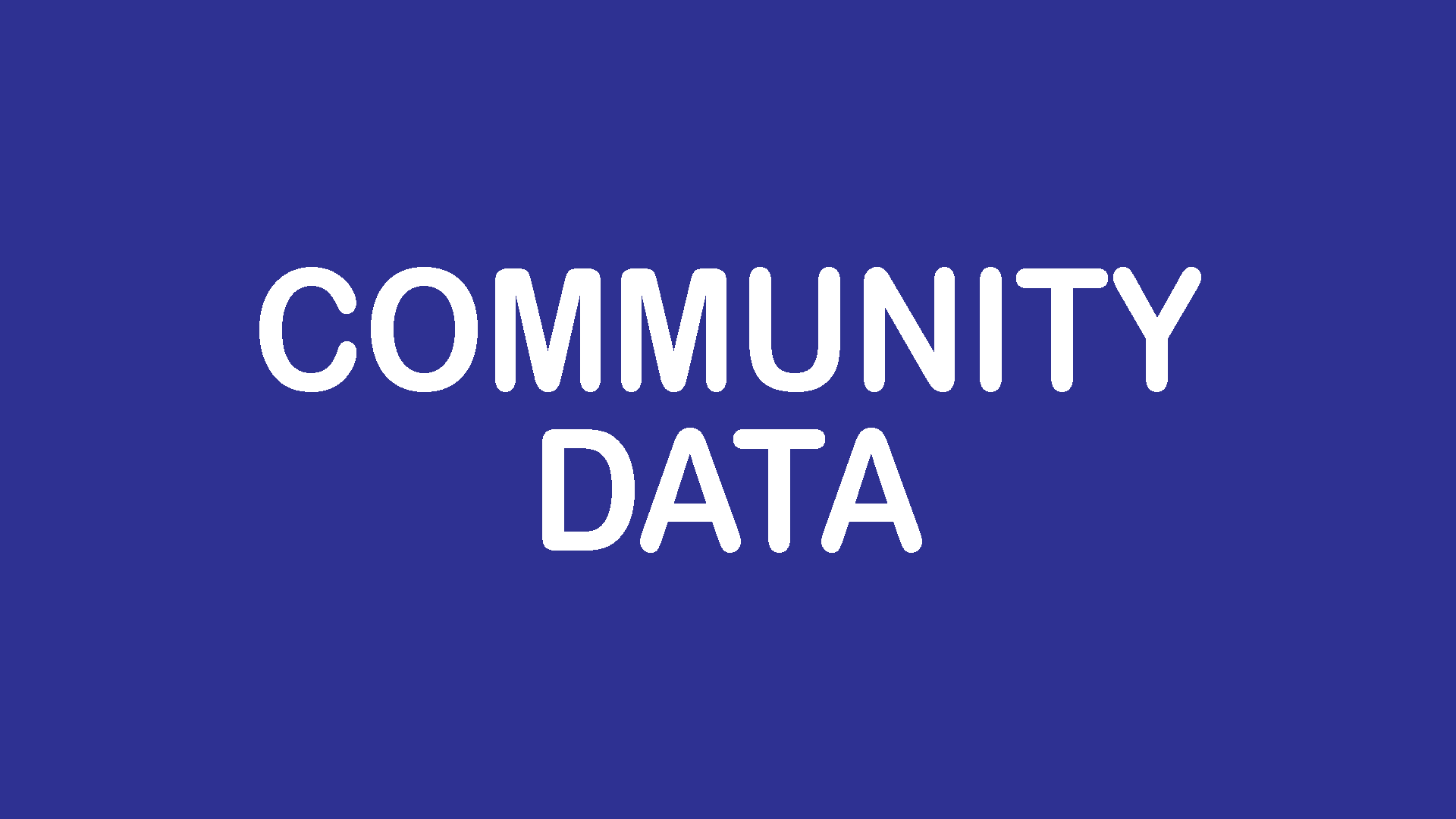 Local Data From Our Community!